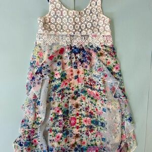 Floral Lace Kids Dress